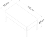 Aksel Coffee Table - American Oak