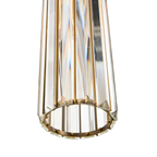 Aurora Crystal Pendant - 1 Globe