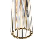 Alana Crystal Pendant - 1 Globe