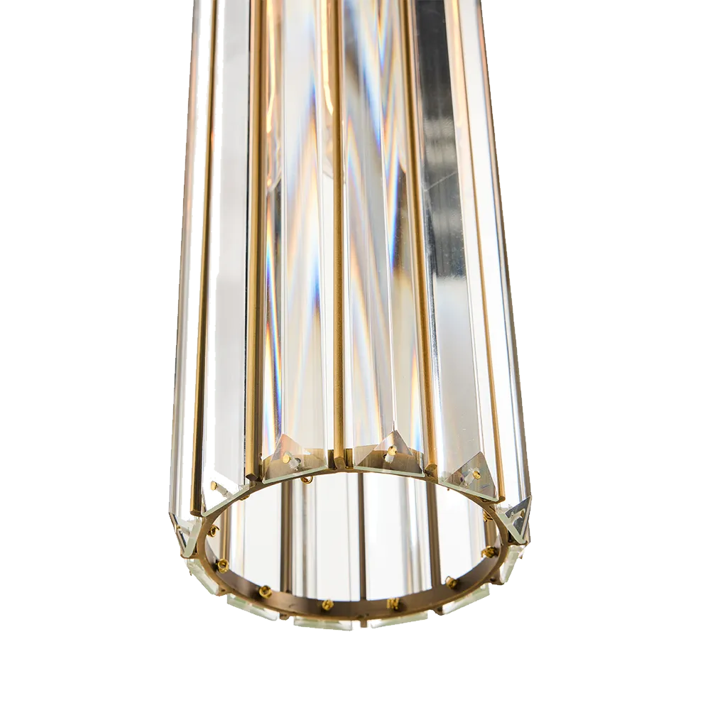 Alana Crystal Pendant - 1 Globe