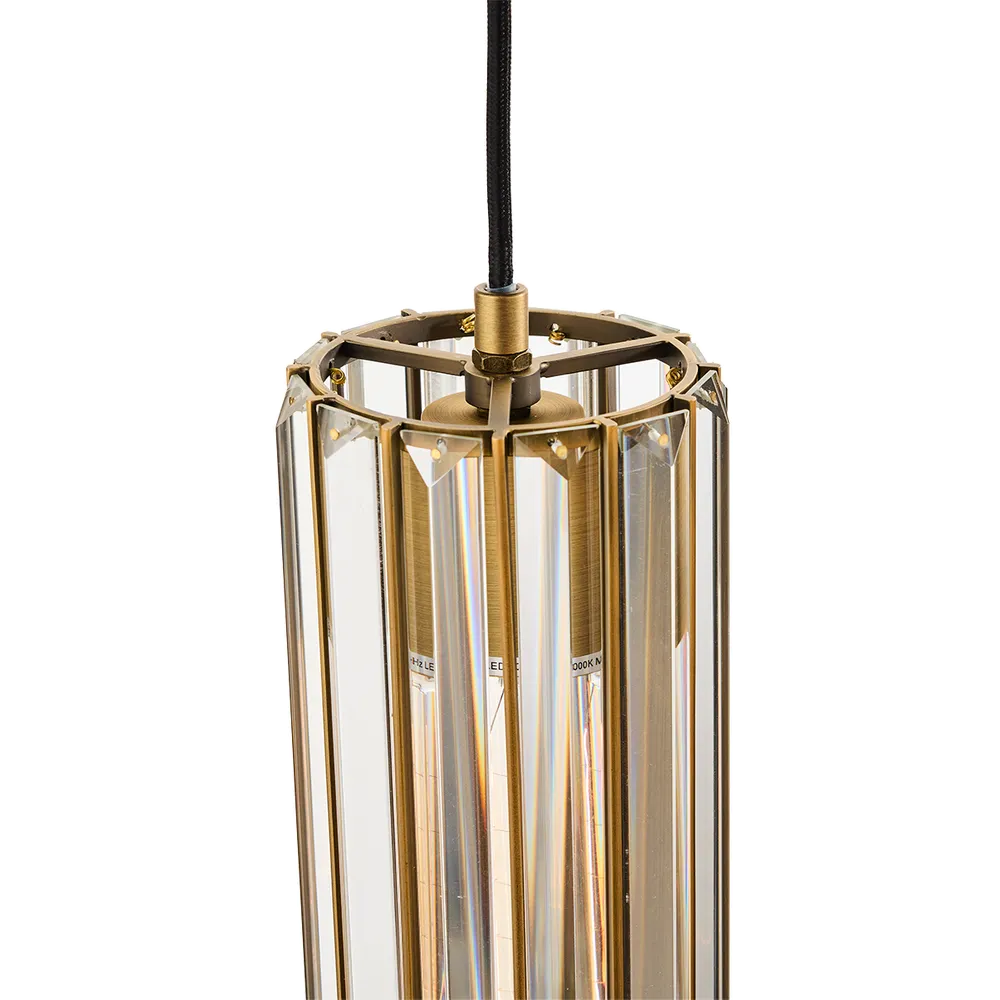 Aurora Crystal Pendant - 1 Globe