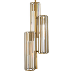 Aurora Crystal Pendant - 3 Globe