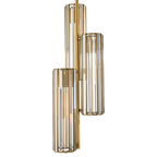 Alana Crystal Pendant - 3 Globe