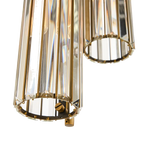 Alana Crystal Pendant - 3 Globe