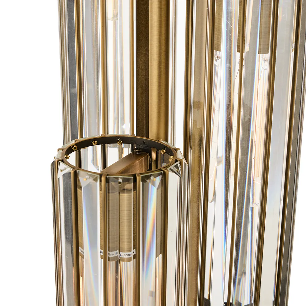 Aurora Crystal Pendant - 3 Globe
