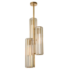 Aurora Crystal Pendant - 3 Globe