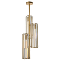 Alana Crystal Pendant - 3 Globe
