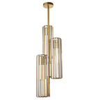 Alana Crystal Pendant - 3 Globe