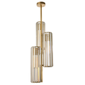 Aurora Crystal Pendant - 3 Globe