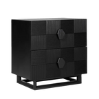 Alton Bedside Table - Large Black