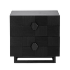 Ashford Bedside Table - Large Black