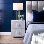 Alton Bedside Table - Small White