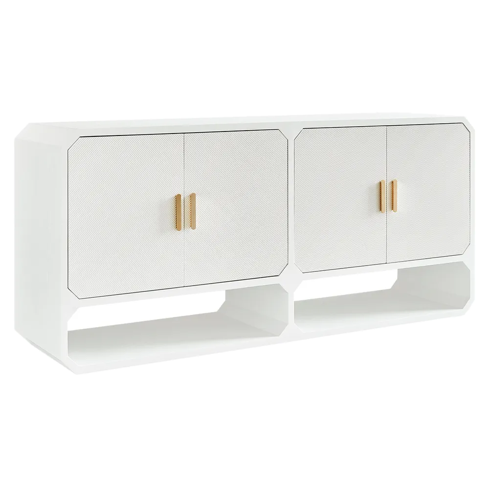 Aldridge Buffet - White