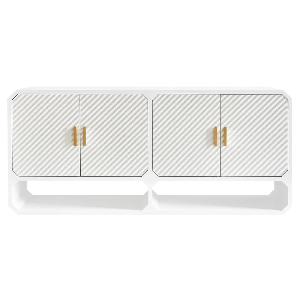 Aldridge Buffet - White