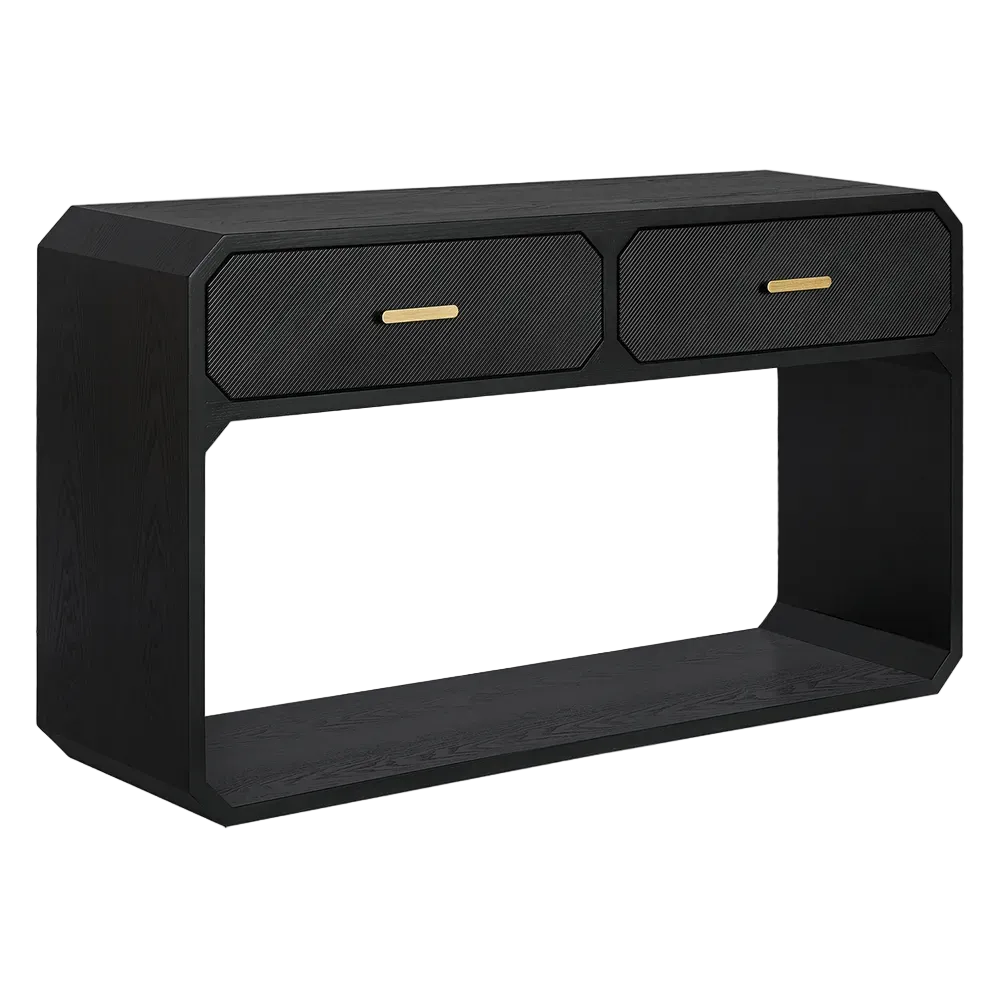 Aldridge Console Table - Black