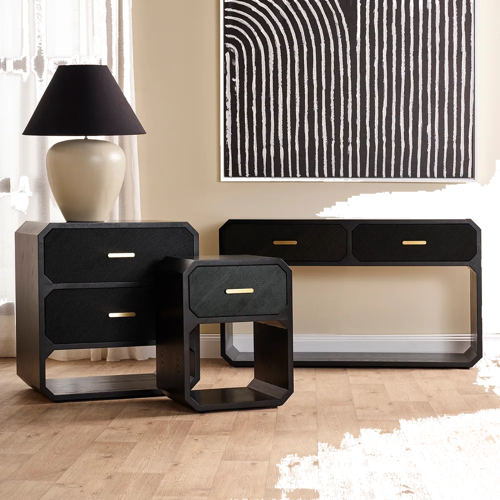 Anderson Console Table - Black