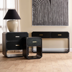 Aldridge Console Table - Black