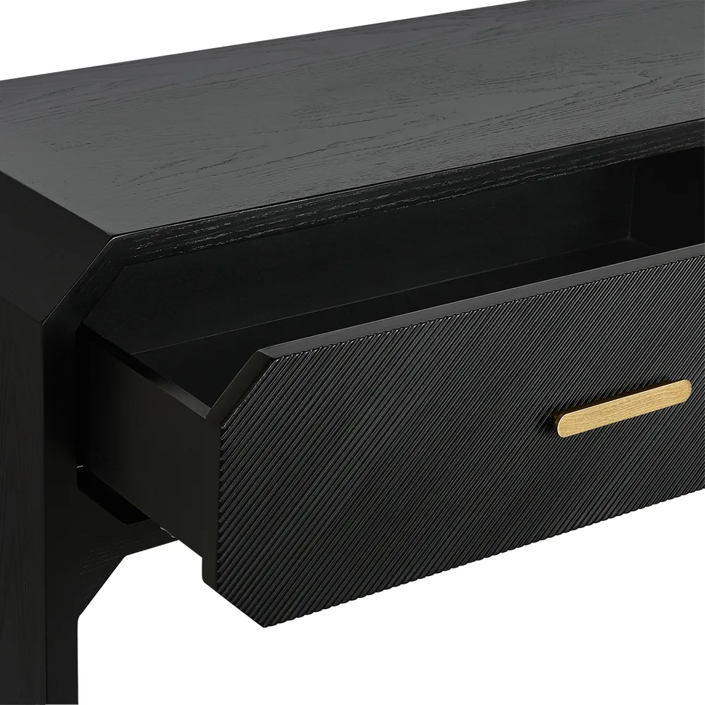 Aldridge Console Table - Black