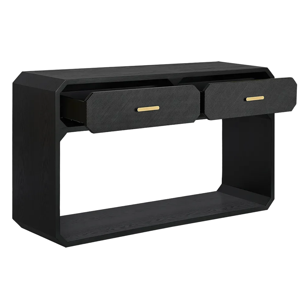 Aldridge Console Table - Black