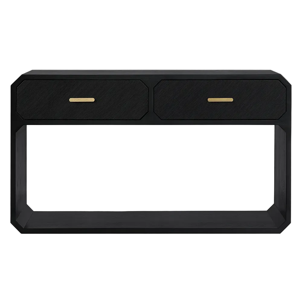 Aldridge Console Table - Black