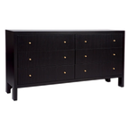 Avondale 6 Drawer Chest - Black