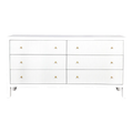 Ariana 6 Drawer Chest - White