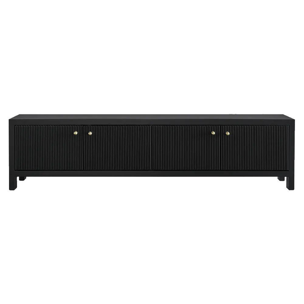 Ariana Entertainment Unit - Large Black