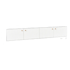 Ariana Entertainment Unit - Large White