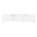 Ariana Entertainment Unit - Small White