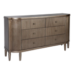 Ainsworth 6 Drawer Chest - Antique Gold