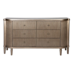 Ainsworth 6 Drawer Chest - Antique Gold