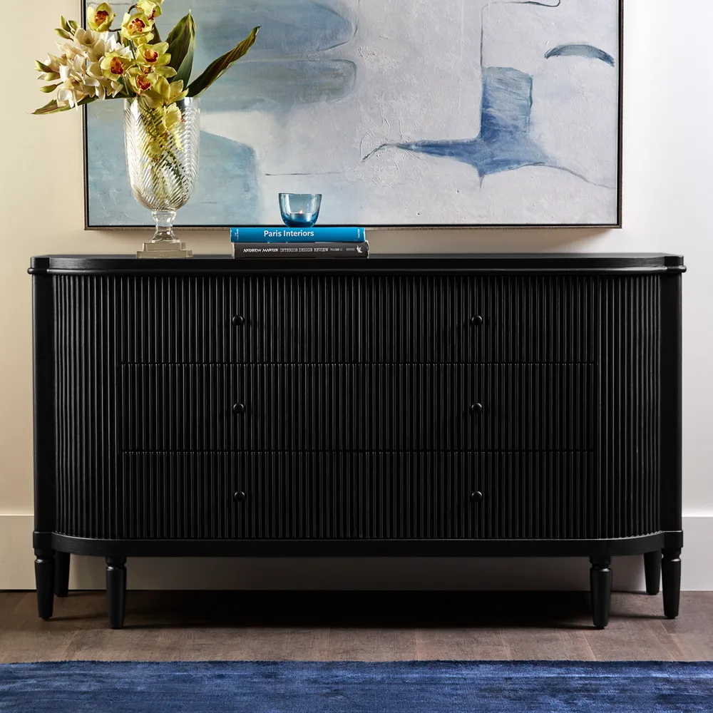 Ainsworth 6 Drawer Chest - Black