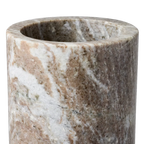 Aries Marble Vase - Small Natural