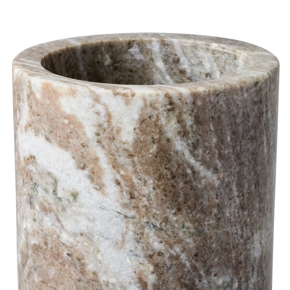 Atlas Marble Vase - Small Natural