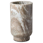 Aries Marble Vase - Small Natural