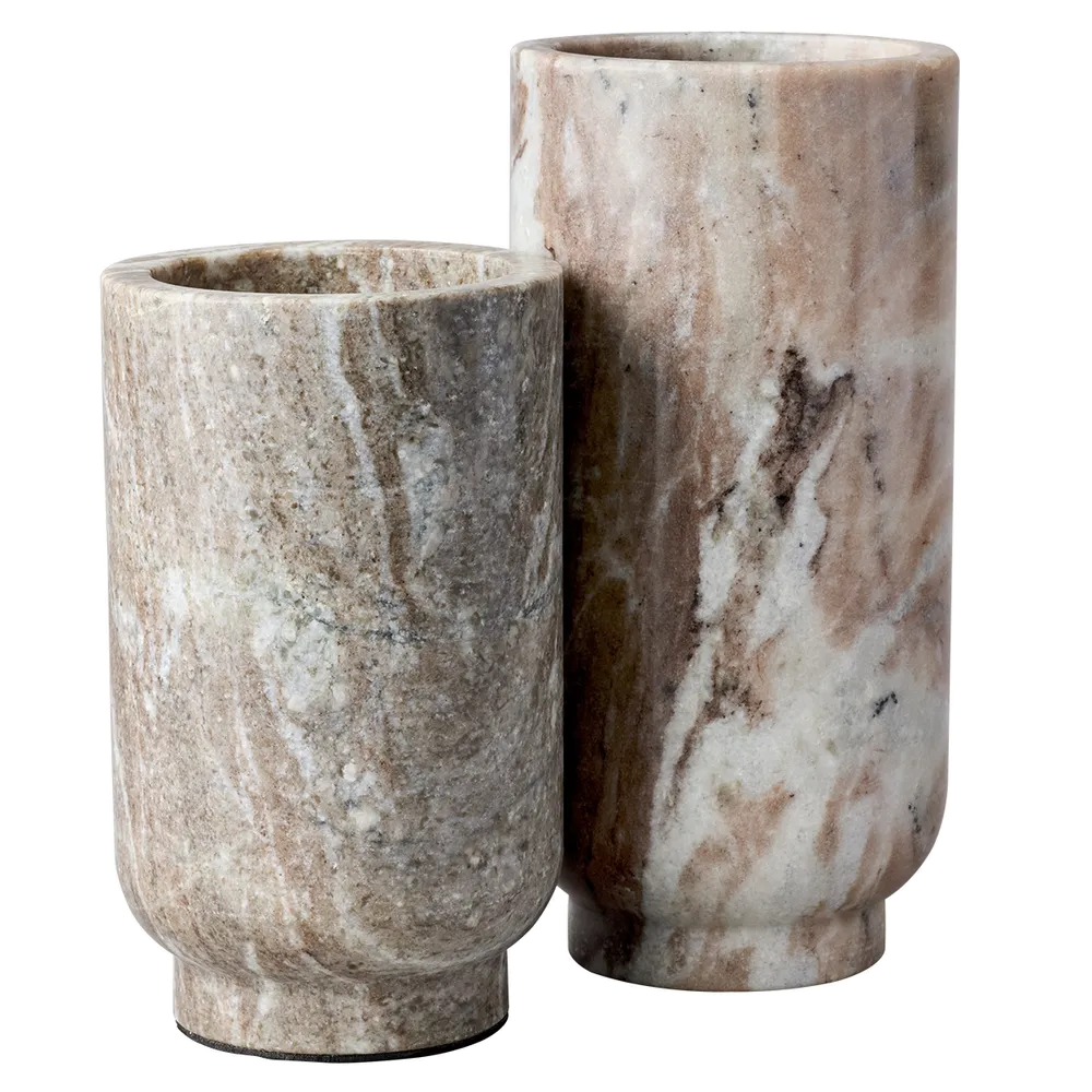 Atlas Marble Vase - Small Natural