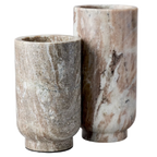 Atlas Marble Vase - Small Natural