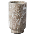 Aries Marble Vase - Small Natural