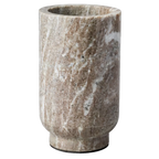 Aries Marble Vase - Small Natural