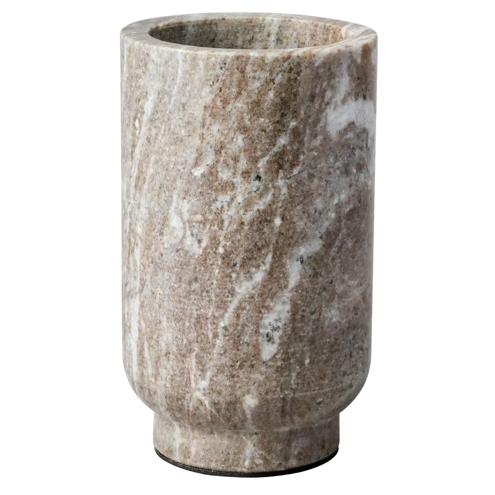 Atlas Marble Vase - Small Natural