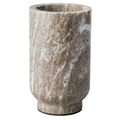 Atlas Marble Vase - Small Natural