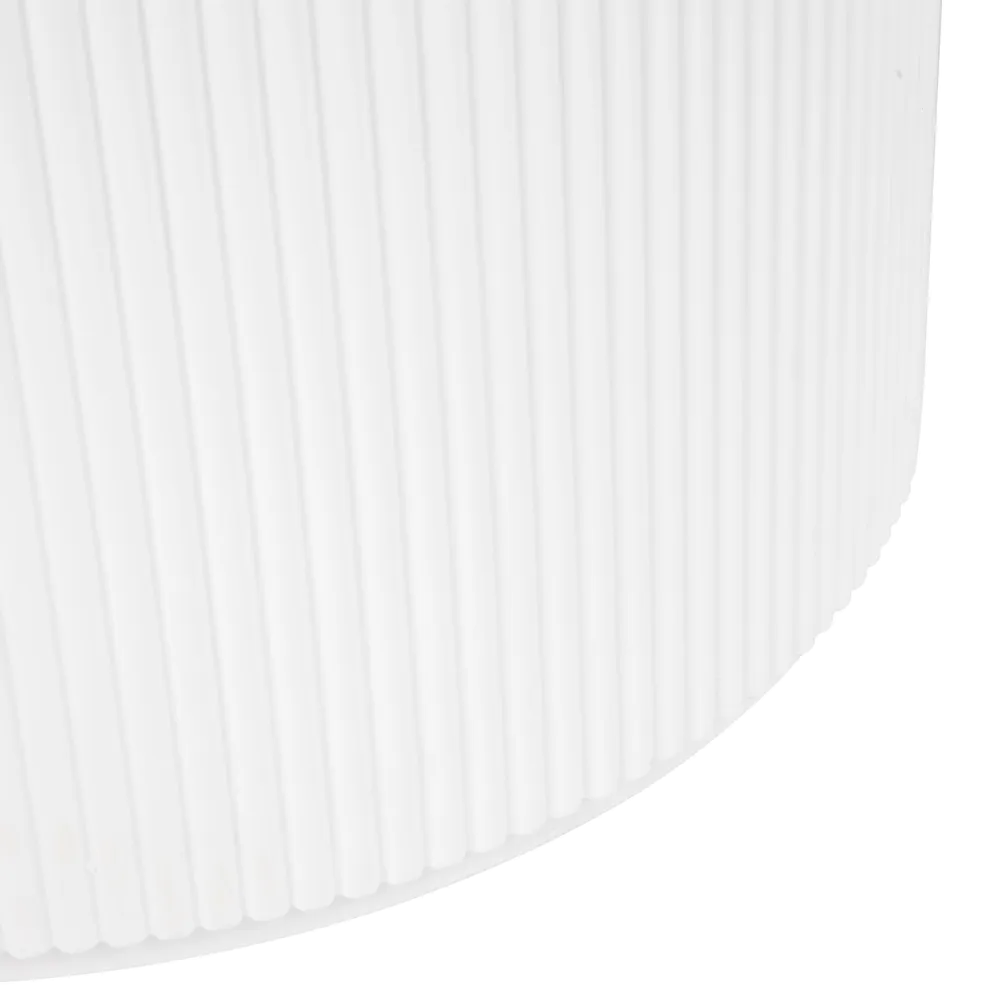 Arcadia Round Dining Table - 1.2m White