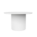 Arcadia Round Dining Table - 1.2m White