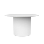 Arcadia Round Dining Table - 1.2m White