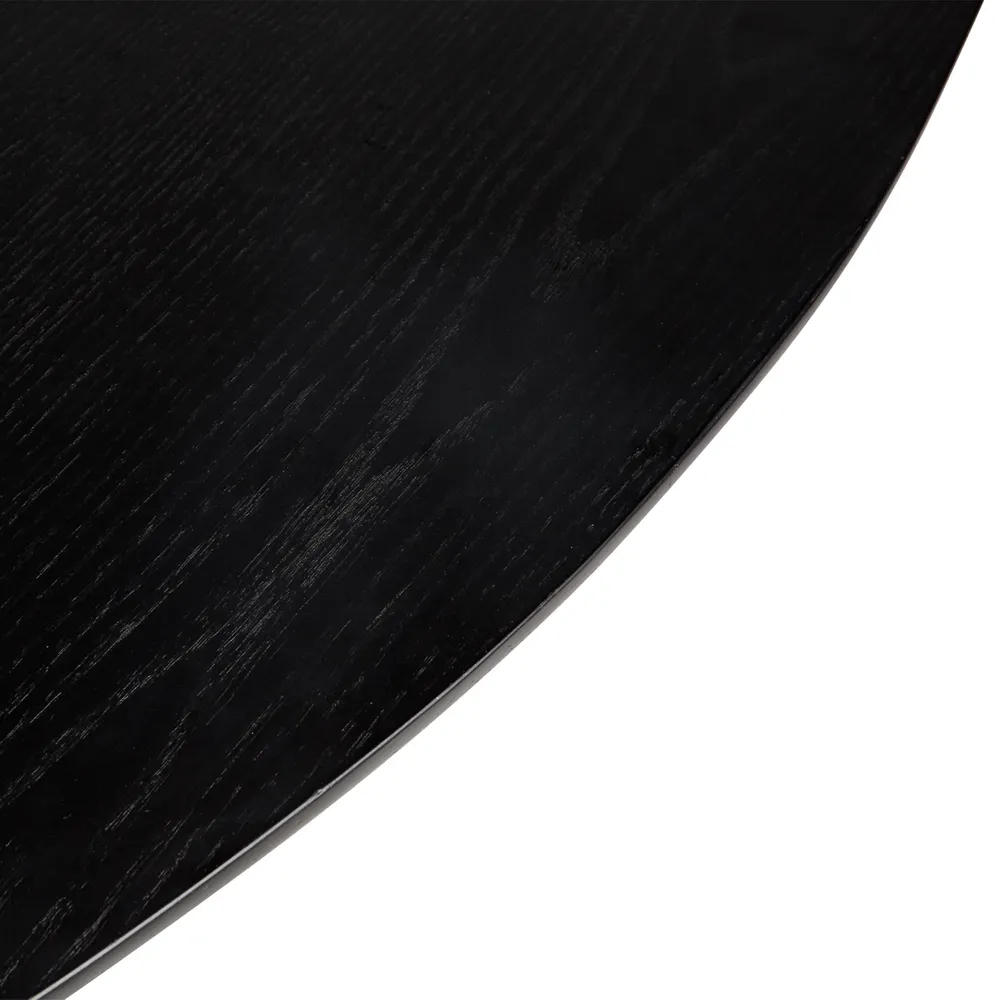 Arcadia Round Dining Table - 1.5m Black