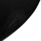 Arcadia Round Dining Table - 1.5m Black