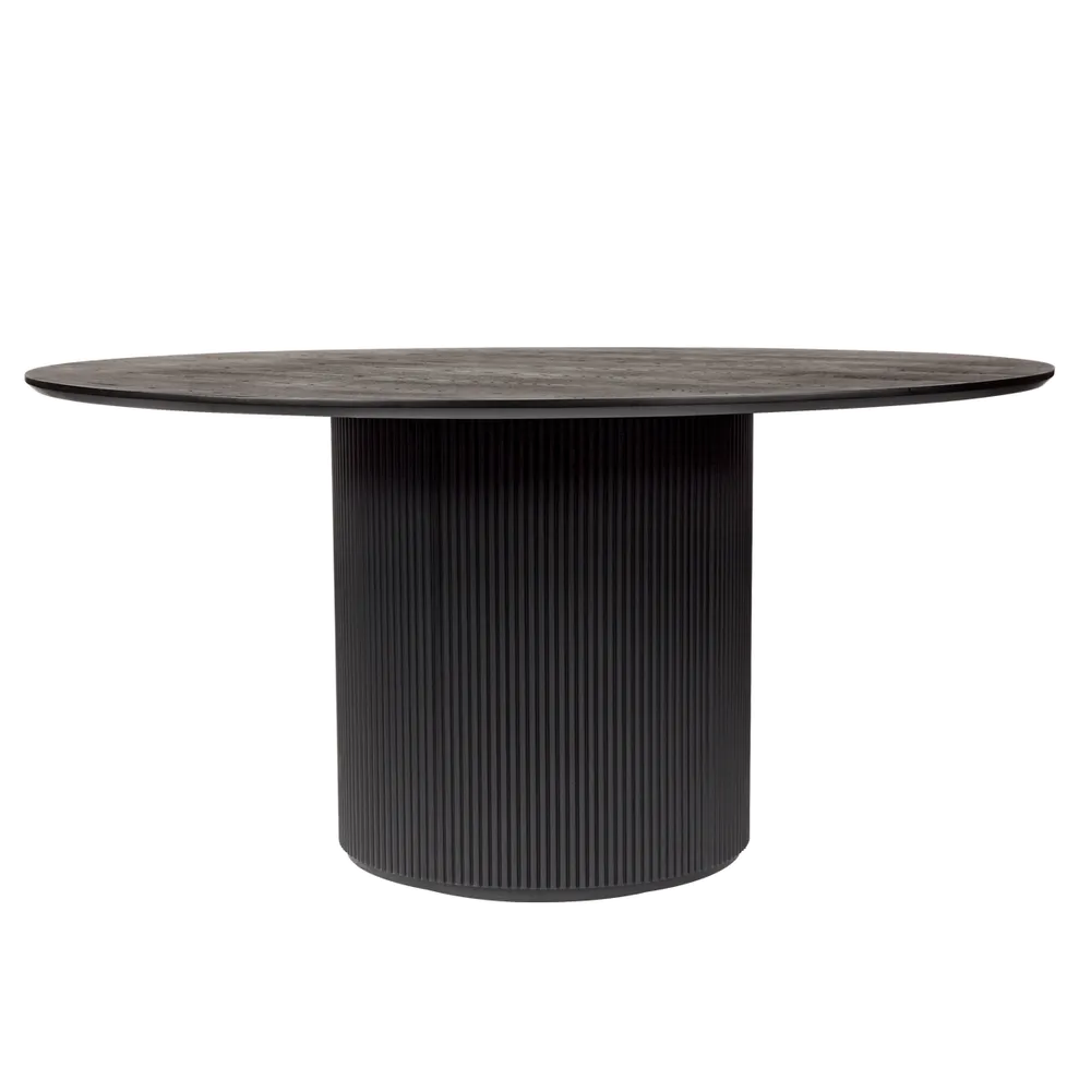 Arcadia Round Dining Table - 1.5m Black