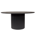Arlo Round Dining Table - 1.5m Black
