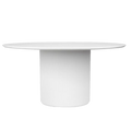 Arlo Round Dining Table - 1.5m White