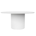 Arlo Round Dining Table - 1.5m White